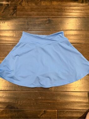90 Degree By Reflex Light Blue Athletic Skater Skirt